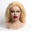 Realistic female silicone head mask – front view